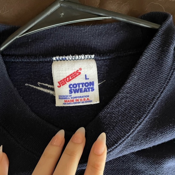 Navy blue crew neck - Picture 3 of 3